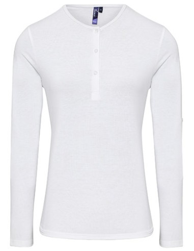 P-PR318-Womens Long-John Roll Sleeve Tee